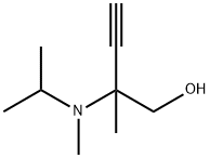 3-Butyn-1-ol,2-methyl-2-[methyl(1-methylethyl)amino]-(9CI) 结构式