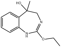 1H-1,3-Benzodiazepin-5-ol,2-ethoxy-4,5-dihydro-5-methyl-(9CI) 结构式