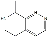 8-Methyl-5,6,7,8-tetrahydro-pyrido[3,4-c]pyridazine 结构式