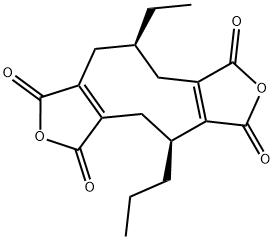 丝衣霉酸 结构式