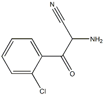 Benzenepropanenitrile,  -alpha--amino-2-chloro--bta--oxo- 结构式