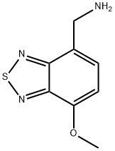 2,1,3-Benzothiadiazole-4-methanamine,7-methoxy-(9CI) 结构式