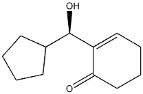 2-Cyclohexen-1-one,2-[(R)-cyclopentylhydroxymethyl]-(9CI) 结构式