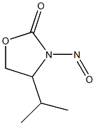 2-Oxazolidinone,4-(1-methylethyl)-3-nitroso-(9CI) 结构式