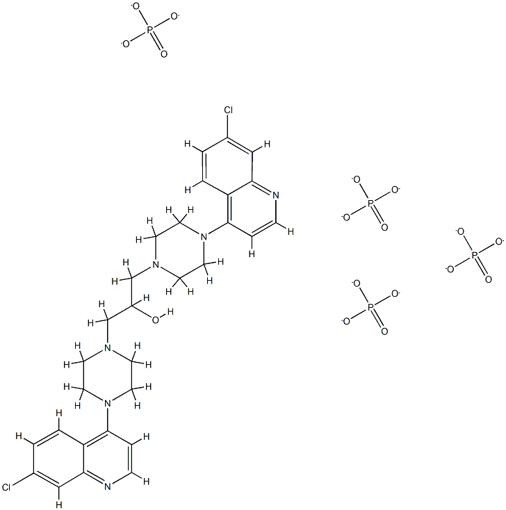 hydroxypiperaquine 结构式