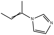 1H-Imidazole,1-(1-methyl-1-propenyl)-(9CI) 结构式