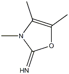 2(3H)-Oxazolimine,3,4,5-trimethyl-(9CI) 结构式
