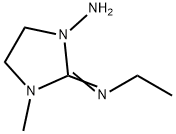 1-Imidazolidinamine,2-(ethylimino)-3-methyl-(9CI) 结构式