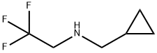 (cyclopropylmethyl)(2,2,2-trifluoroethyl)amine 结构式