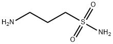 3-氨基丙烷-1-磺酰胺 结构式