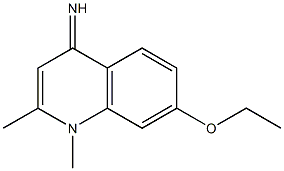 4(1H)-Quinolinimine,7-ethoxy-1,2-dimethyl-(9CI) 结构式