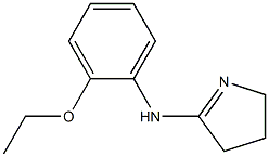 2H-Pyrrol-5-amine,N-(2-ethoxyphenyl)-3,4-dihydro-(9CI) 结构式