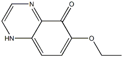 5-Quinoxalinol,6-ethoxy-(9CI) 结构式