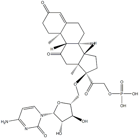 cortisone-4-ara-C 结构式