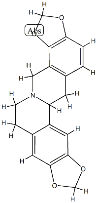 四氢黄连碱 结构式