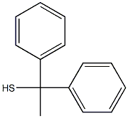 α-Methyl-α-phenylbenzenemethanethiol 结构式