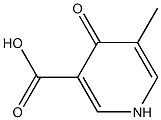 3-Pyridinecarboxylicacid,1,4-dihydro-5-methyl-4-oxo-(9CI) 结构式