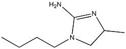1H-Imidazol-2-amine,1-butyl-4,5-dihydro-4-methyl-(9CI) 结构式