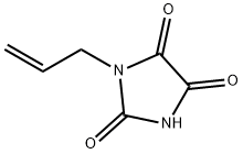 1-(2-烯-1-基丙基)咪唑烷-2,4,5-三酮 结构式