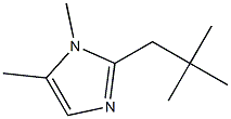 1H-Imidazole,2-(2,2-dimethylpropyl)-1,5-dimethyl-(9CI) 结构式