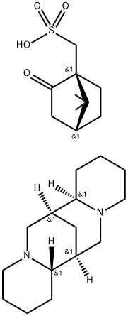 sparteine camsilate  结构式