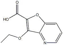 Furo[3,2-b]pyridine-2-carboxylicacid,3-ethoxy-(9CI) 结构式