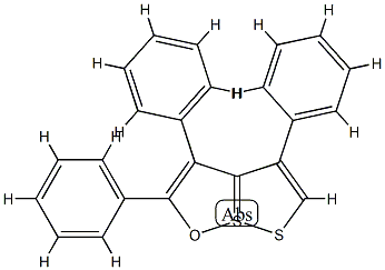 2,3,4-Triphenyl[1,2]dithiolo[1,5-b][1,2]oxathiole-7-SIV 结构式