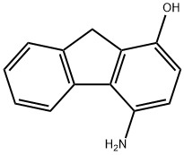 1-Fluorenol,4-amino-(5CI) 结构式