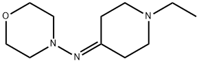 4-Morpholinamine,N-(1-ethyl-4-piperidinylidene)-(9CI) 结构式