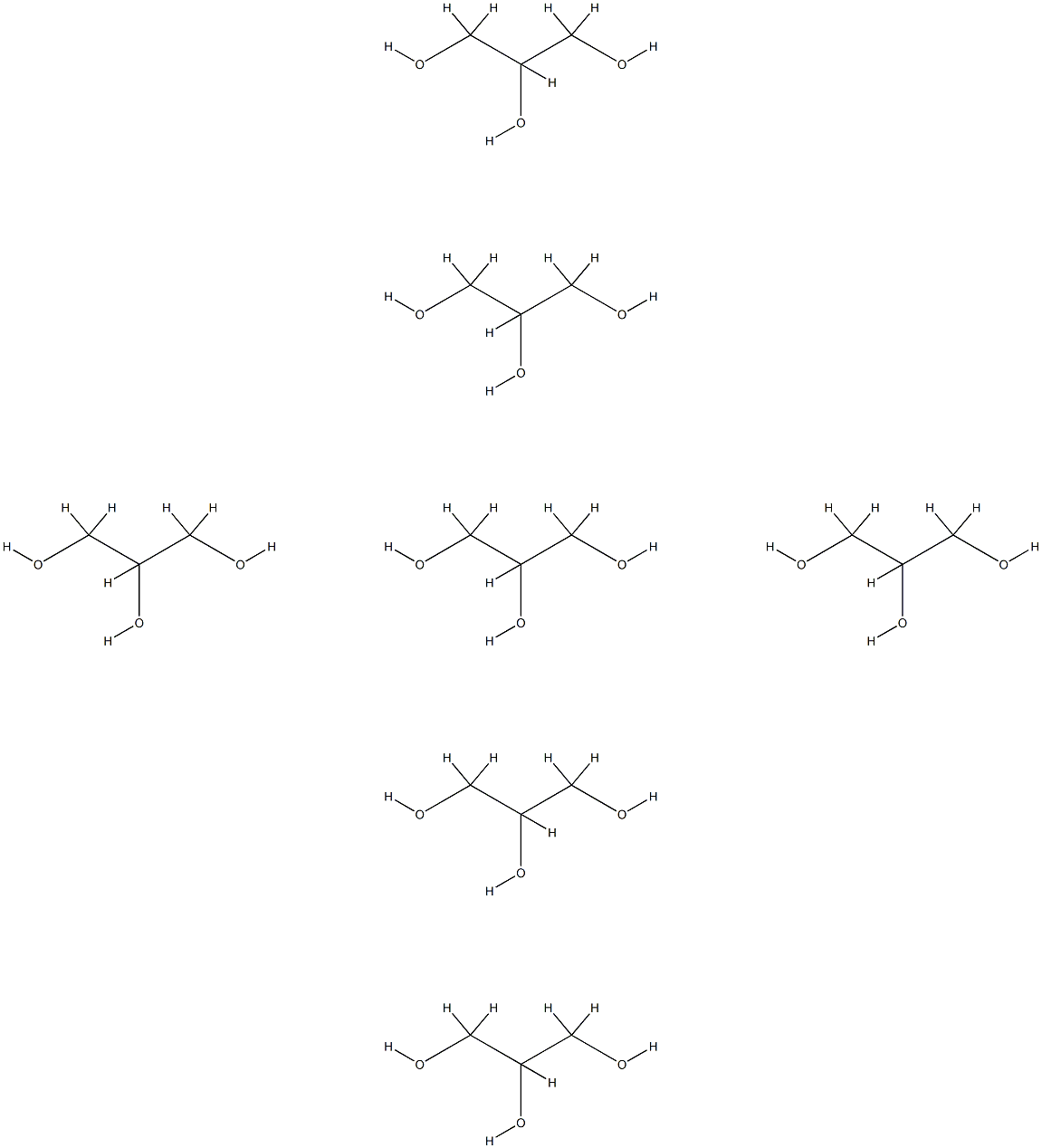 Heptaglycerol 结构式