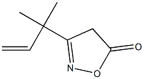 5(4H)-Isoxazolone,3-(1,1-dimethyl-2-propenyl)-(9CI) 结构式