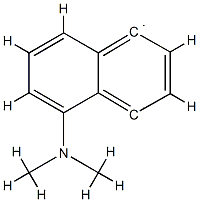 1,4-Naphthalenediyl,5-(dimethylamino)-(9CI) 结构式