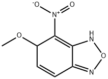 2,1,3-Benzoxadiazole,1,6-dihydro-6-methoxy-7-nitro-(9CI) 结构式