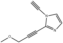 1H-Imidazole,1-ethynyl-2-(3-methoxy-1-propynyl)-(9CI) 结构式