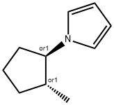 1H-Pyrrole,1-[(1R,2R)-2-methylcyclopentyl]-,rel-(9CI) 结构式