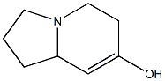 7-Indolizinol,1,2,3,5,6,8a-hexahydro-(9CI) 结构式