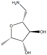 D-Glucitol, 6-amino-2,5-anhydro-1,6-dideoxy- (9CI) 结构式