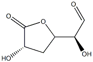 D-xylo-Hexuronic acid, 4-deoxy-, gamma-lactone (9CI) 结构式