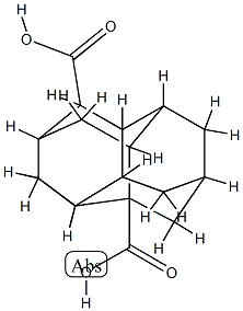 1,6-Diamantanedicarboxylic acid 结构式