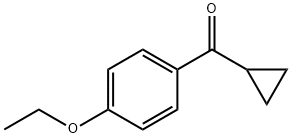 环丙基-4-乙氧苯基甲酮 结构式