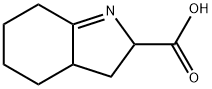 2H-Indole-2-carboxylicacid,3,3a,4,5,6,7-hexahydro-(9CI) 结构式