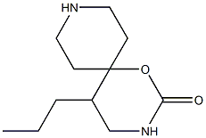 1-Oxa-3,9-diazaspiro[5.5]undecan-2-one,5-propyl-(9CI) 结构式