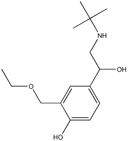 左沙丁胺醇相关物质E 结构式