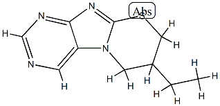 6H-[1,3]Thiazino[2,3-f]purine,7-ethyl-7,8-dihydro-(9CI) 结构式