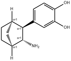 1,2-Benzenediol, 4-(3-aminobicyclo[2.2.1]hept-2-yl)-, (2-endo,3-exo)- (9CI) 结构式