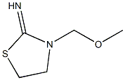 2-Thiazolidinimine,3-(methoxymethyl)-(9CI) 结构式