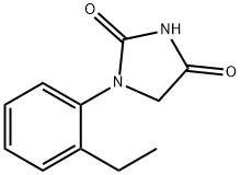 2,4-Imidazolidinedione,1-(2-ethylphenyl)-(9CI) 结构式
