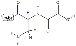 beta-N-oxalylaminoalanine 结构式