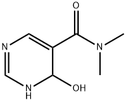 5-Pyrimidinecarboxamide,1,4-dihydro-4-hydroxy-N,N-dimethyl-(9CI) 结构式