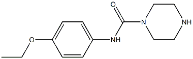 1-Piperazinecarboxamide,N-(4-ethoxyphenyl)-(9CI) 结构式